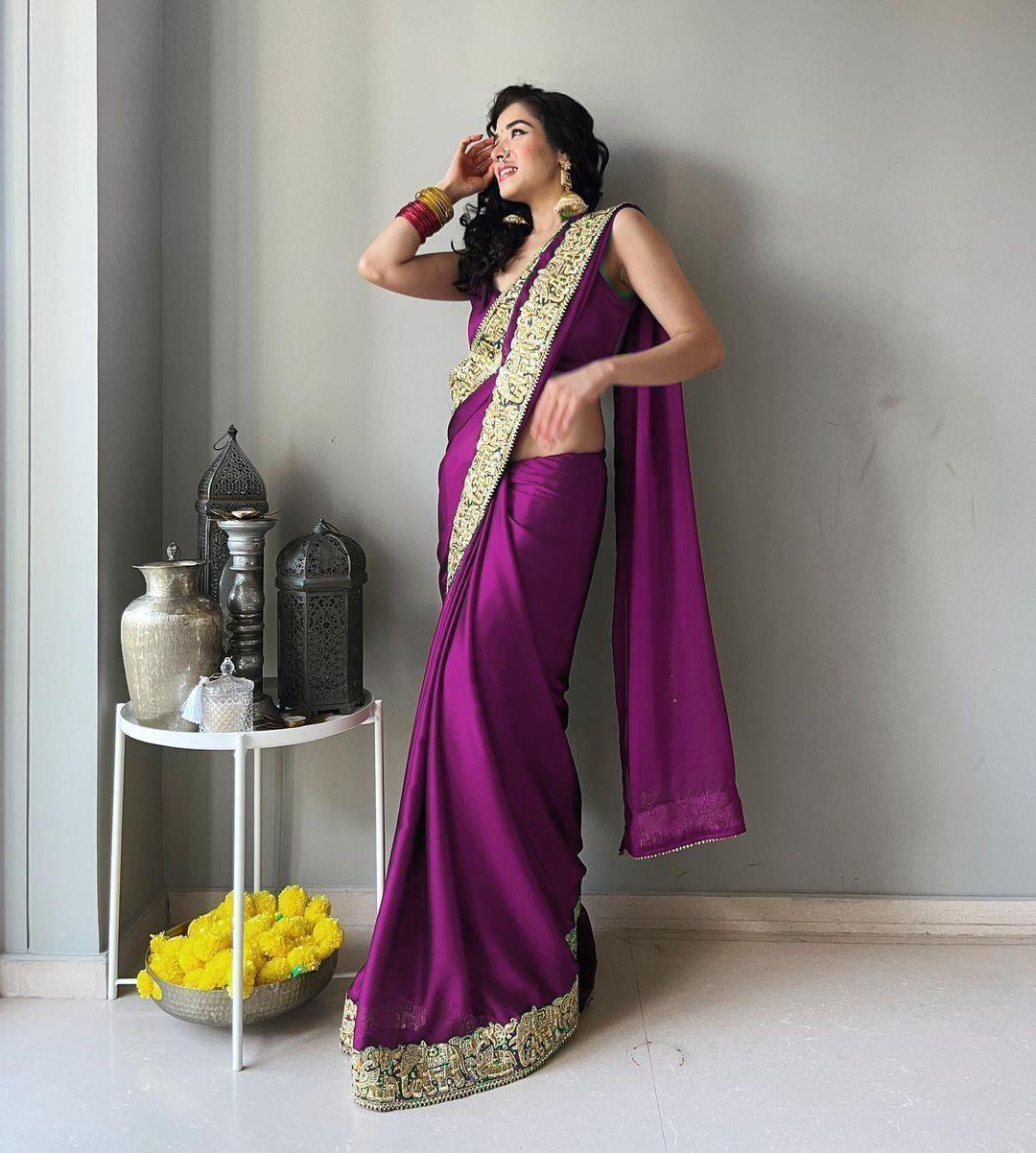 1137 New Super Hit Wholesale Party Wear Silk Sarees Catalog
